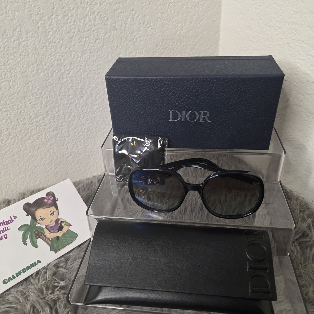 Dior Black Sunglasses with Case